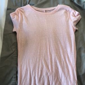 Pink t-shirt from Hollister XS